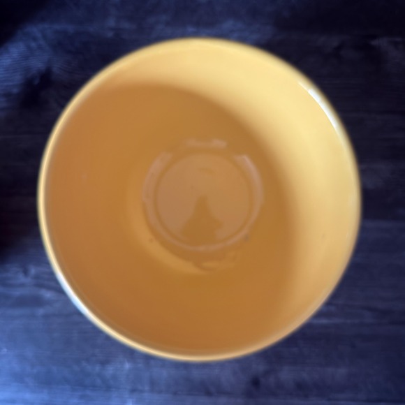 Vintage Bauer Pottery Yellow Ringware Bowl #18 | 1930s California Pottery | MCM - Picture 3 of 7